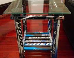 Hockey Stick End Table Hockey Stick