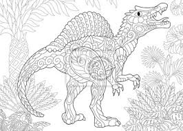Dieses dinosaurier stegosaurus ausmalbild wurde schon 1643 mal angeschaut. Malvorlage Von Spinosaurus Dinosaurier Der Mittleren Kreidezeit Leinwandbilder Bilder Dino Farben Ausgestorben Myloview De