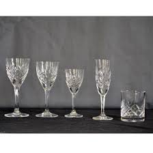 03 44 57 73 62. Service De Verres Cristal Saint Louis Modele Chantilly 62 Pieces