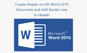 We did not find results for: 3 Ways To Create Header On Ms Word 2016 Document And Add Border Line To Header