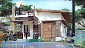 This modern rooftop terrace is a real refuge in the heart of the city where owners could relax in. Small House Design 6x8 Meters With Roof Deck Youtube