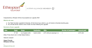 Ethiopian Airlines Ticket United Airlines And Travelling