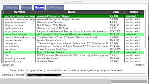 Installing Nltk And Its Modules Hands On Natural Language Processing With Python Book