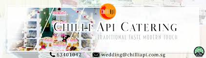 With halal and iso 22000 certifications, the company provides the highest standard of catering services for all occasions from tea receptions to seminars, high end functions, large scale corporate events, baby shower, wedding events and mini buffet. Chilli Api Catering Blissful Brides Singapore