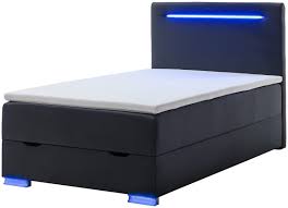 Bett mit led beleuchtung gestell 90 200 bettbeleuchtung. Meise Mobel Las Vegas With Usb 120x200cm Ab 629 00 Preisvergleich Bei Idealo De