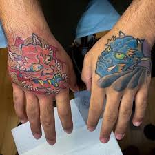 The three form a close posse, as he calls it. Japanese Tattoo Raijin