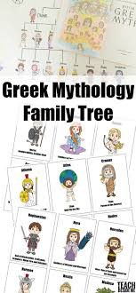 Greek gods family tree, greek pantheon, underworld, hades, mount olympus, mount olympus, mount olympus, heracles. Greek Mythology Family Tree Printable Teach Beside Me