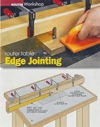 Router Table Edge Jointing Woodworking Tips And Techniques Woodarchivist Com Router Woodworking Woodworking Diy Router