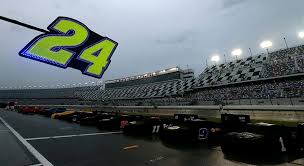 Early wreck eliminates future stars from nascar xfinity race; 63rd Annual Daytona 500 Delayed Due To Inclement Weather Nascar