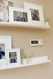 Here's a shot of our dining room a while back, right when i was trying to figure out what i wanted to do with it. Photo Gallery Wall How To Cover A Thermostat Clean And Scentsible