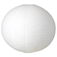 Sjuttiofem Hangeleuchtenschirm Weiss Rund Ikea Anhanger Lampen Lampe Papierlampen