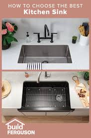 how to choose a kitchen sink