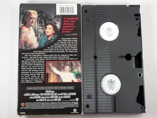 Amazon.com: What Ever Happened to Baby Jane? [VHS] : Davis, Crawford,  Buono, Lee, Merri: Movies & TV