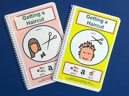 Getting A Haircut Pcs Social Story Choose Boy Or Girl Autism Visual Tool With Haircut Schedule Sequence Strip Social Stories Autism Visuals Social Stories Autism