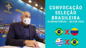 O técnico tite fez sua penúltima convocação em 2017, e a última para o qualificatório da copa de 2018, que terá as duas rodadas. Ao Vivo Convocacao Da Selecao Brasileira Eliminatorias Qatar 2022 Youtube