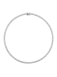 Moissanite Tennis Necklace Design