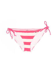 Details About Hollister Women Ivory Swimsuit Bottoms Sm
