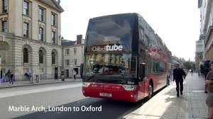 London Bus Oxford Tube Vanhool Astromega Tdx27 From Marble Arch London London Bus Marble Arch Bus