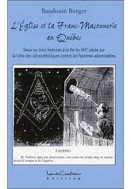 Il débute une carrière à près de quarante ans, lorsqu'il publie ses premiers livres aux éditions futuropolis en 1981. L Eglise Et La Franc Maconnerie Au Quebec Broche Baudouin Burger Achat Livre Ou Ebook Fnac