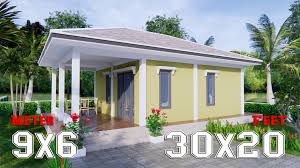 The best small farmhouse floor plans. Small Farmhouse Plans 9x6 Meter 30x20 Feet House Plans S