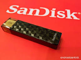This drive is compatible with ios and android and available in 16gb, 32gb it's a rectangular flash drive loaded with built in battery that charges automatically when the disk is connected to a desktop or laptop. Sandisk Connect Wireless Stick Allows You To Access Data On The Flash Drive Wirelessly Android Central
