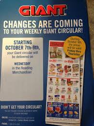 Giant food weekly ad is a great way to save money. Giant New Sales Cycle Announced For Giant Food Stores Pa