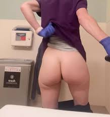 Had to Stretch My Ass with My Inflater at Work: Amateur Porn feat.  NurseAbbie