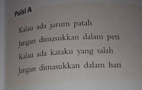 Terdiri Dari Berapa Baris Puisi Diatas Terdiri Dari Berapa Suku Kata Tiap Barisan Nya Brainly Co Id