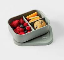 3 Compartment Silicone Lunch Box