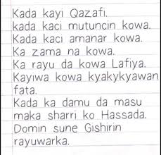 ♥♥mustahabban soyayya♥♥ 1 shagwa6a.♥ 2 iya kallon so.♥ 3 dawainiya.♥ 4 mutunta dangin juna.♥ 5 iya tura sako a waya.♥ 6 kiran juna a waya.♥ 7 yiwajuna murmushin soyayya.♥. Wasikar Soyayya