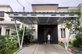 Banyak kalangan baik dari desa maupun perkotaan terutama yang berada di kota metropolitan yang udaranya telah mulai panas memilih kanopi minimalis. Kanopi Teras Rumah Rangka Baja Ringan Konstruksi Dan Taman 808657088