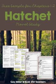 Hatchet Book Unit Sample In 2020 Hatchet Novel Study Hatchet Book Study Hatchet Novel