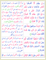 Be mindful of your lord who created you from a single soul, and from it he created its mate,1 and through both he spread reset to default. Surah An Nisa Urdu Quran O Sunnat