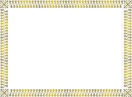 Gold Award Certificate Border Free Printable Page Borders Certificate Border Border Template Border Templates