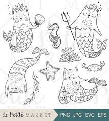 Free Free Mermaid Cat Svg SVG PNG EPS DXF File