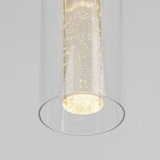 Artika Essence 7 5 Watt Chrome Integrated Led Pendant Ome1lb Hd2d The Home Depot Pendant Light Fixtures Glass Diffuser Pendant Lighting
