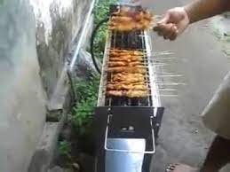 Campur semua bahan (boleh ditambah sedikit garam kurleb 1/2 sdt saja). Bakar Sate Di Bakaran Gas Dengan Batu Lava Youtube