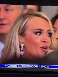 God Bless Carrie Underwood for not only performing today and going forward  Acapella when the sound wasn't working!