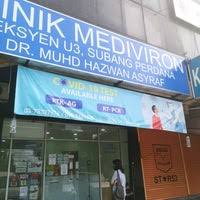 Maybe you would like to learn more about one of these? Klinik Mediviron Subang Perdana 1 Tip From 183 Visitors