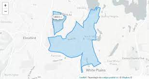 White Plains Ny Zip Code Map North White Plains, New York Zip Code - United States