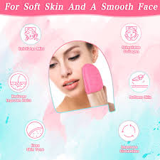 Amazon.com: 4 Pcs Facial Scrub Exfoliator Mitts Deep Exfoliating Gloves  Face Scrub and Body Scrub Mitt Face Cleaning Mitten Skin Cleanser Dead or  Dry ...