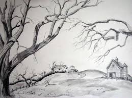 Old Farm Drawing Patricia Seitz Painters Online Barn Art Cool Landscapes Drawings