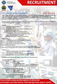 Maybe you would like to learn more about one of these? Disperinaker Klaten En Twitter Lowongan Kerja Di Pt Excelitas Technologies Kota Batam Yuk Dilamar Cc Kominfo Klt Pemkab Klaten Ayokitakerja Https T Co Ftbpqpsren