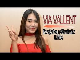 Image result for lirik bojo galak