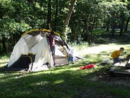 Showers available as well as clean toilets. Camping Missouri State Parks