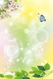 Fresh Green Natural Floral Background Butterfly Poster Flower Background Wallpaper Floral Background Abstract Wallpaper Backgrounds