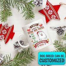 Personalized Drink Hot Cocoa Pet My Dog And Watch Christmas Movies Ceramic Coffee Mug Dog L In 2021 Watch Christmas Movies Christmas Keepsakes Customized Photo Gifts