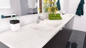 Like stone but better, this extraordinary, enduring and timeless material offers itself up to the senses of touch and sight. Ethereal White Onyx Basin Corian Corian Corian Countertops White Onyx