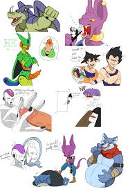 Rule34 - If it exists, there is porn of it  nelsonnoir, bergamo, cell  (dragon ball), character request, frieza, giran, goku, mewtwo, trunks  briefs, vegeta  5535125