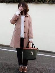 みみみ taionのステンカラーコートを使ったコーディネート wear コート ステンカラーコート インナー